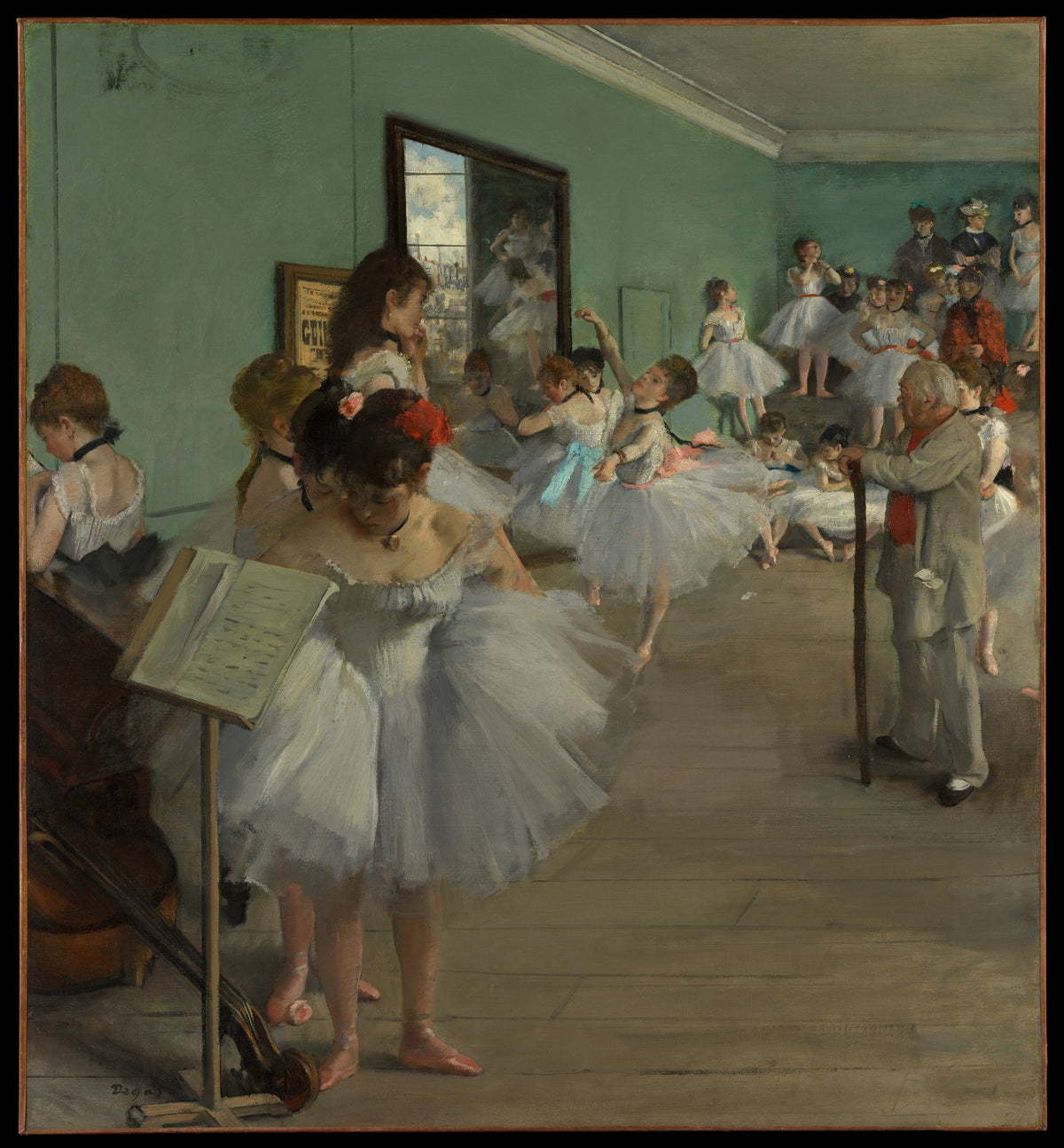 Edgar Degas — The Dance Class