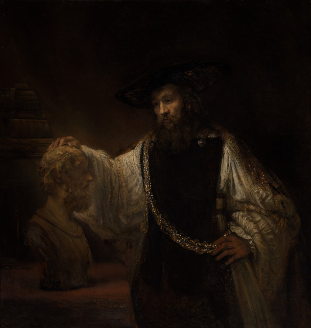 Rembrandt — Aristotle with a Bust of Homer