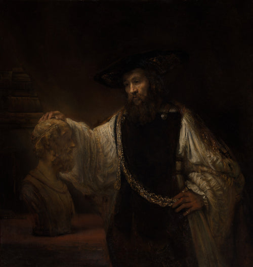 Rembrandt — Aristotle with a Bust of Homer