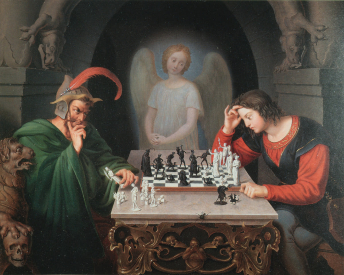 Moritz Retzsch — The Chess Players