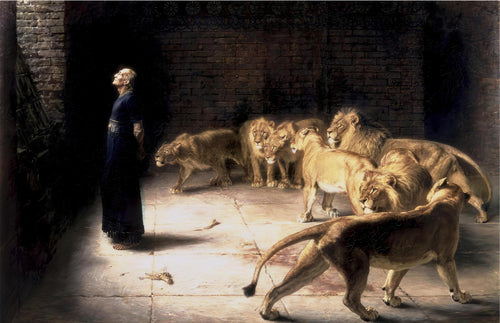 Briton Rivière — Daniel in the Lions' Den