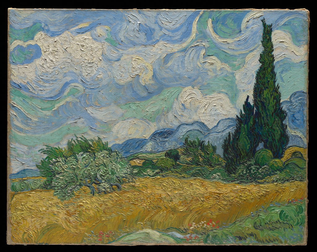 Vincent van Gogh — Wheat Field with Cypresses