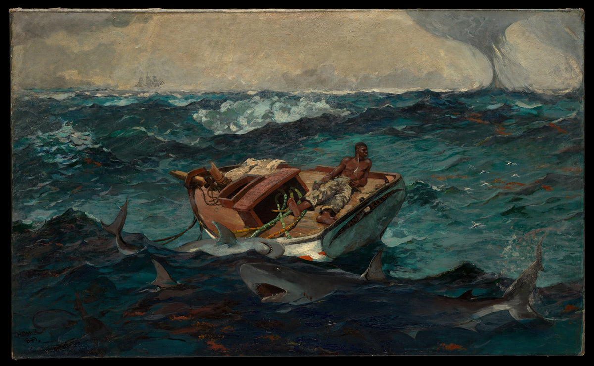 Winslow Homer — The Gulf Stream